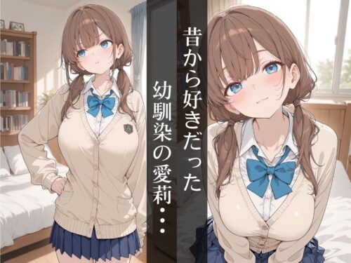「もっとして…」と囁く敏感Hカップ幼馴染と溶け合う、甘々えっち